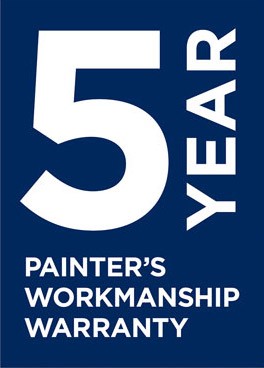 5 Year Painters Workmanship Warranty